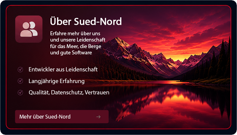 Über Süd-Nord
